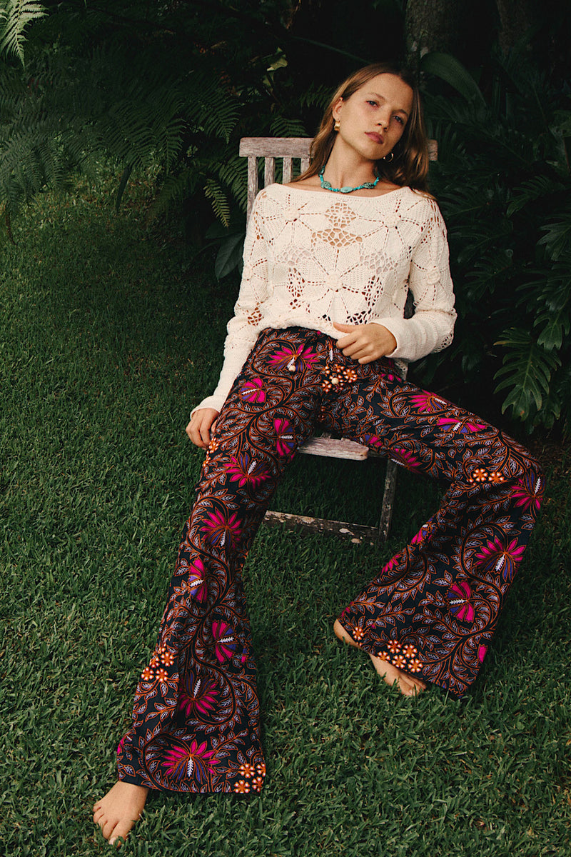 Just the Smile Crochet Jumper - Chasing Unicorns